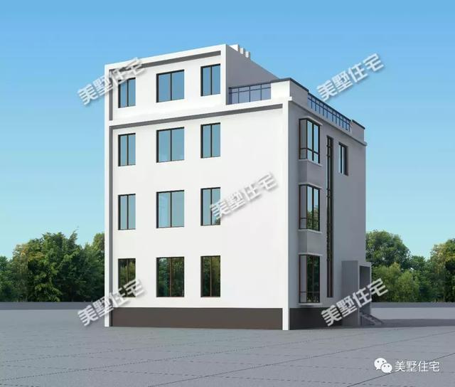 現(xiàn)代風美墅設(shè)計圖，開間11米還帶堂屋和神臺，個性時尚又接地氣