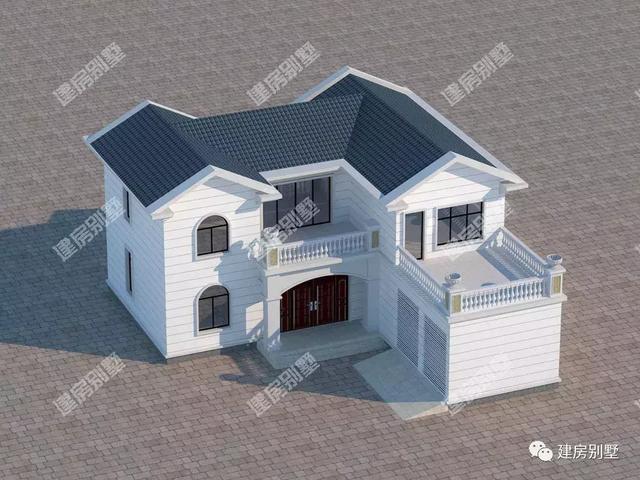 新中式風(fēng)格鄉(xiāng)村自建房推薦，復(fù)古有韻味，兩棟很有味道的住宅