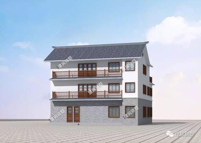 新中式風(fēng)格鄉(xiāng)村自建房推薦，復(fù)古有韻味，兩棟很有味道的住宅