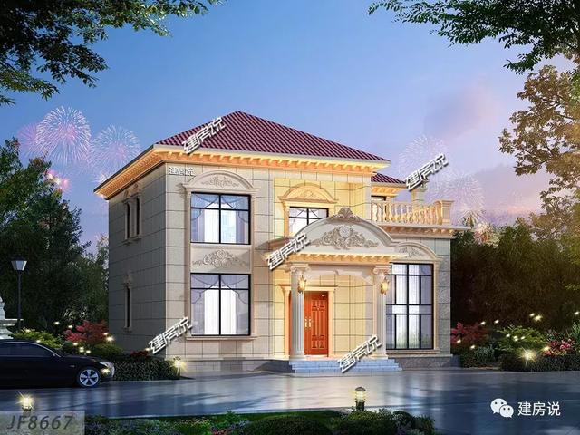 漂亮別墅設(shè)計(jì)圖，28萬(wàn)就能建，搶手！非常搶手！