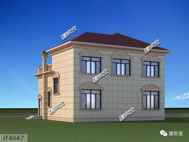 漂亮別墅設(shè)計(jì)圖，28萬(wàn)就能建，搶手！非常搶手！