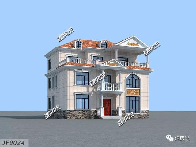 漂亮別墅設(shè)計(jì)圖，花43萬建，新年新氣象，開運(yùn)一整年