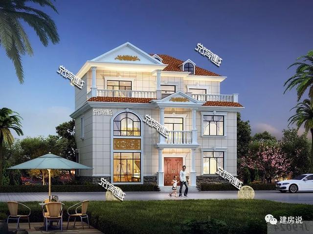 漂亮別墅設(shè)計(jì)圖，花43萬建，新年新氣象，開運(yùn)一整年