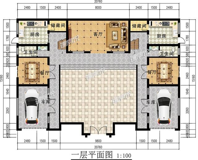 超贊的中式別墅設(shè)計圖，建棟在村里好風(fēng)光，人人豎起大拇指！