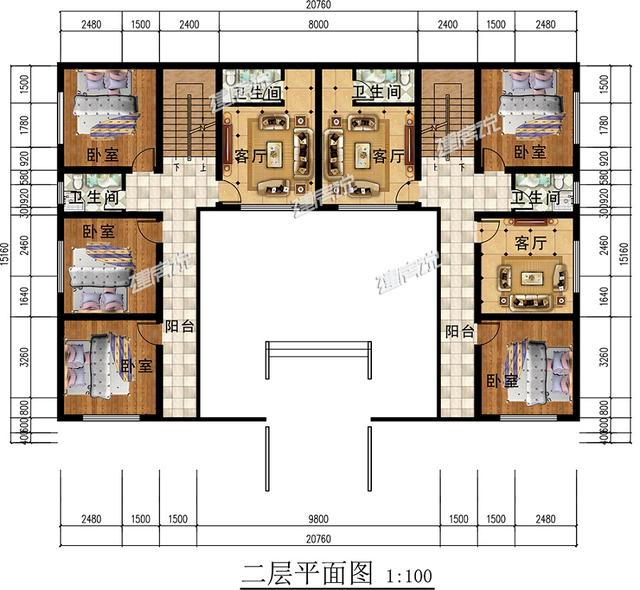 超贊的中式別墅設(shè)計圖，建棟在村里好風(fēng)光，人人豎起大拇指！