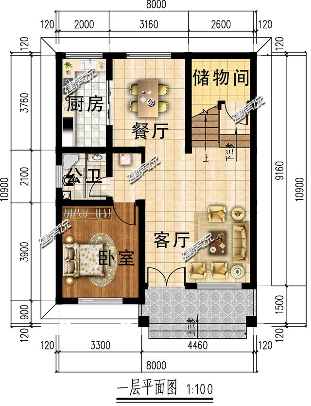 3款不同風(fēng)格的別墅設(shè)計(jì)圖，造價(jià)都在二十多萬(wàn)，看到就是賺到