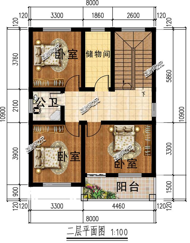 3款不同風(fēng)格的別墅設(shè)計(jì)圖，造價(jià)都在二十多萬(wàn)，看到就是賺到