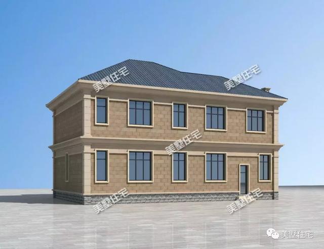 小別墅設計圖，二十多萬就能建，6間臥室還帶車庫，太值了！