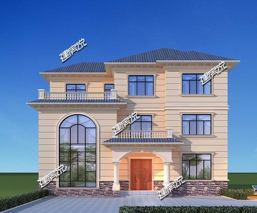 農(nóng)村最漂亮三層別墅設(shè)計(jì)圖，圖紙看了快收藏，開(kāi)春就建房