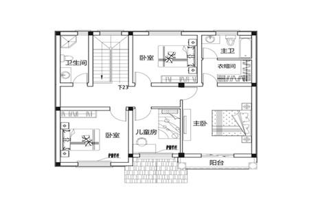 3款造價30萬的農村二層房屋設計圖，風格多樣，總有一款是你的愛！