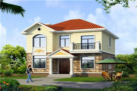 3款造價30萬的農村二層房屋設計圖，風格多樣，總有一款是你的愛！