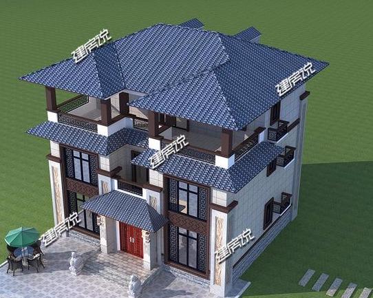 中式別墅設(shè)計(jì)圖，中式建筑才是最牛的，建一棟風(fēng)光無(wú)限，人人艷羨不已