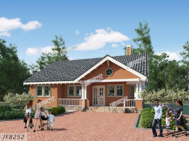 7款實(shí)用一層別墅設(shè)計(jì)圖，最低造價(jià)19萬，你值得擁有