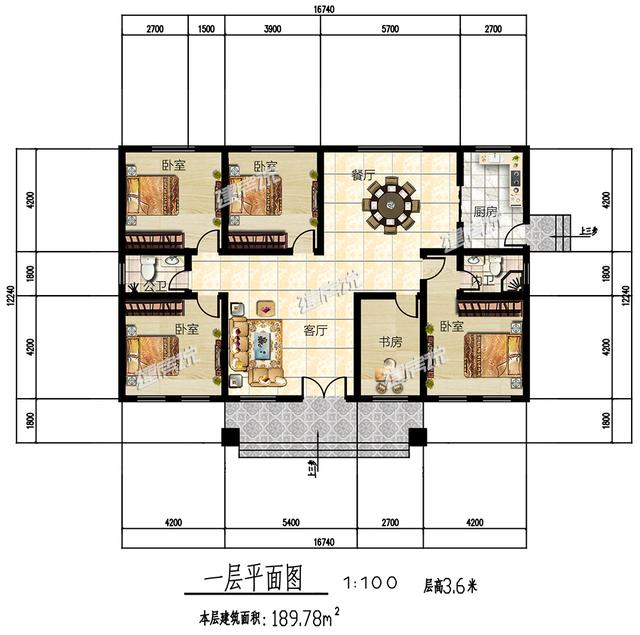 7款實(shí)用一層別墅設(shè)計(jì)圖，最低造價(jià)19萬，你值得擁有