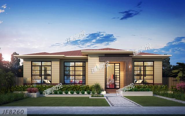 7款實(shí)用一層別墅設(shè)計(jì)圖，最低造價(jià)19萬，你值得擁有