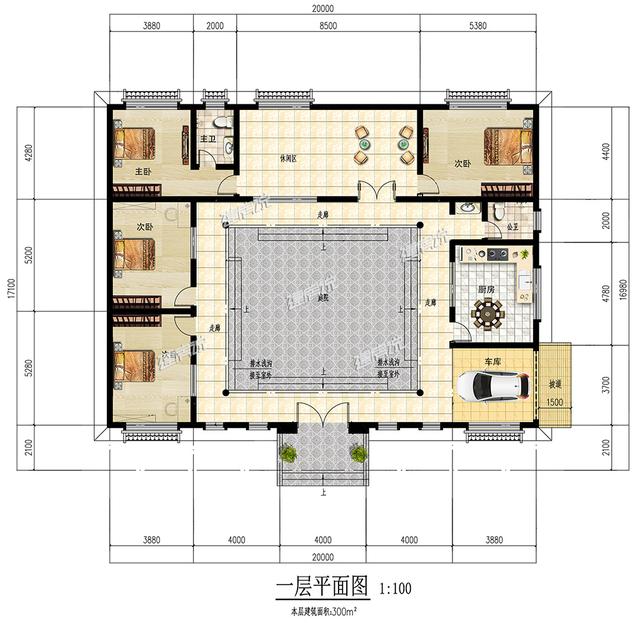 7款實(shí)用一層別墅設(shè)計(jì)圖，最低造價(jià)19萬，你值得擁有