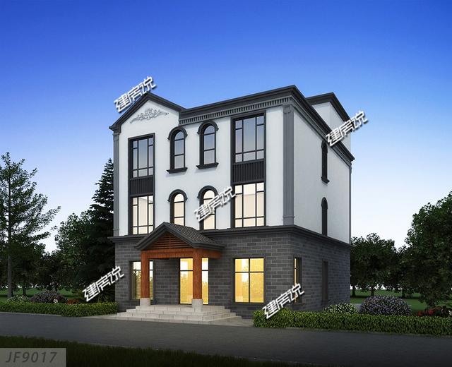 3層別墅設計圖推薦，童先生建了棟給父母，村里人十分眼紅，天天去串門