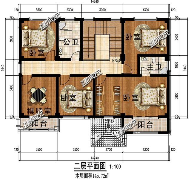 簡(jiǎn)單別墅設(shè)計(jì)圖，厲害了！在農(nóng)村，30萬(wàn)就能建一棟這么漂亮的別墅