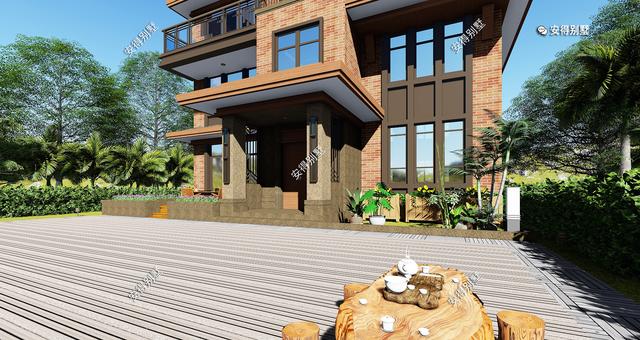 百看不厭的現(xiàn)代中式別墅設(shè)計圖，只怪沒早看到這套圖紙，平面一級棒！