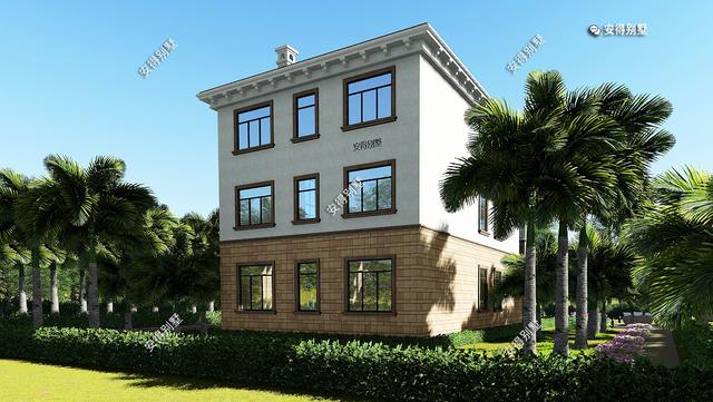 造價經(jīng)濟、平面實用的3層歐式別墅設(shè)計圖，回農(nóng)村建一棟，讓家人住豪宅