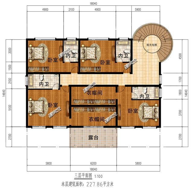 120萬的福建別墅設計圖，夠氣派夠牛掰，建棟在村里就是風云人物了