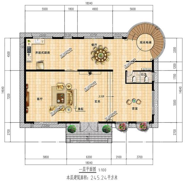 120萬的福建別墅設計圖，夠氣派夠牛掰，建棟在村里就是風云人物了