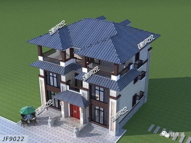 125㎡新中式別墅設(shè)計(jì)圖，經(jīng)典又實(shí)惠，好戶型，歡迎收藏！