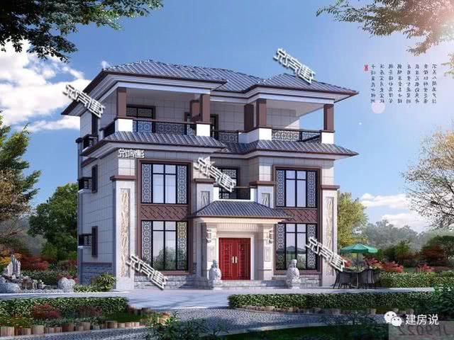 125㎡新中式別墅設(shè)計(jì)圖，經(jīng)典又實(shí)惠，好戶型，歡迎收藏！