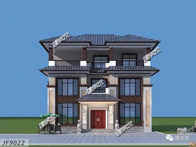 125㎡新中式別墅設(shè)計(jì)圖，經(jīng)典又實(shí)惠，好戶型，歡迎收藏！