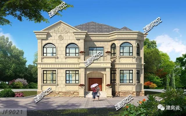 2層氣質(zhì)別墅設(shè)計(jì)圖，建一棟，你就是全村最亮眼的人