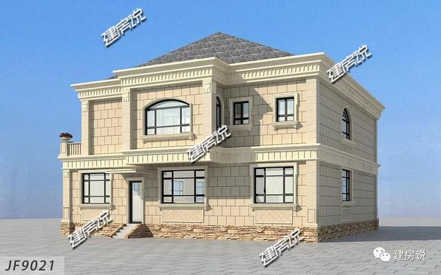 2層氣質(zhì)別墅設(shè)計(jì)圖，建一棟，你就是全村最亮眼的人