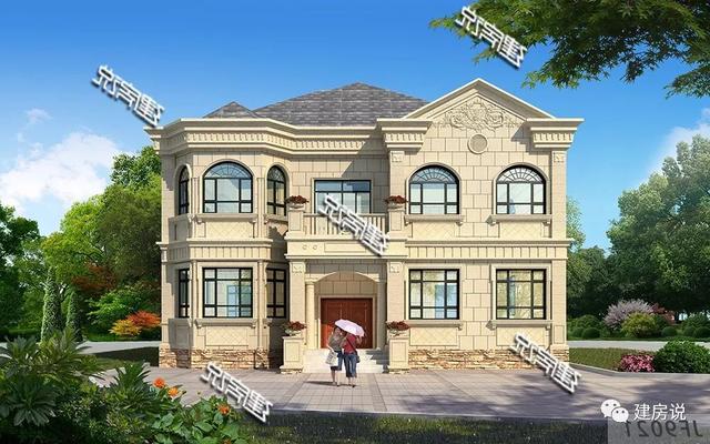 2層氣質(zhì)別墅設(shè)計(jì)圖，建一棟，你就是全村最亮眼的人