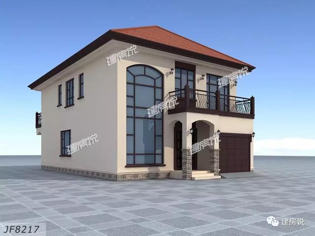 異國風(fēng)情的別墅設(shè)計圖，31萬建造，天天如度假，太享受了！