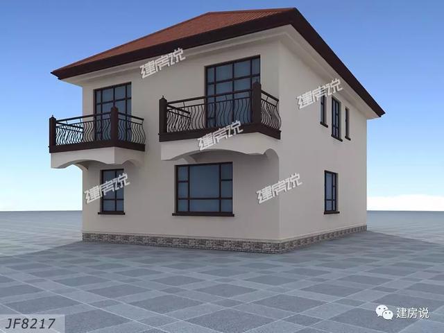 異國風(fēng)情的別墅設(shè)計圖，31萬建造，天天如度假，太享受了！