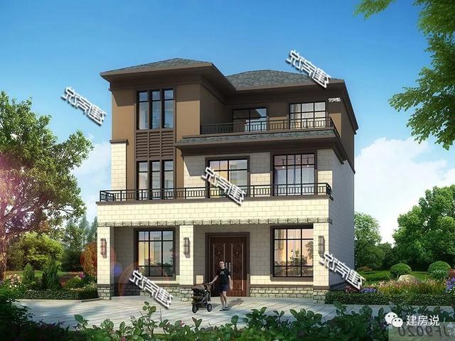 這套3層新中式設(shè)計(jì)圖，耐看又實(shí)用，不建一棟太可惜了