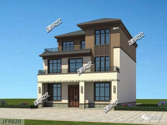 這套3層新中式設(shè)計(jì)圖，耐看又實(shí)用，不建一棟太可惜了