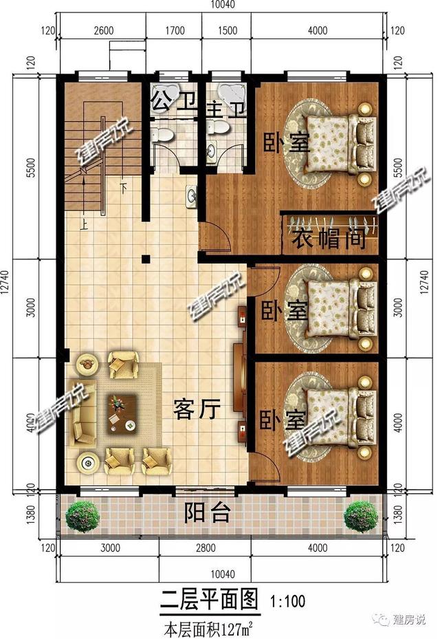 這套3層新中式設(shè)計(jì)圖，耐看又實(shí)用，不建一棟太可惜了