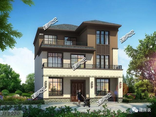 這套3層新中式設(shè)計(jì)圖，耐看又實(shí)用，不建一棟太可惜了