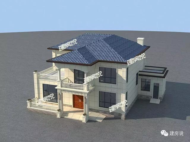 二層別墅設(shè)計圖，30萬建造，驚艷全村，分分鐘碾壓商品房