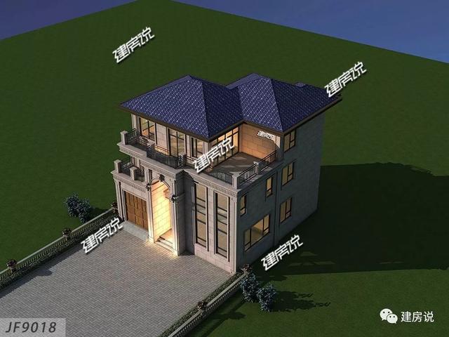 3層別墅設(shè)計(jì)圖，選這款，實(shí)用又上檔次，完全不輸大豪宅