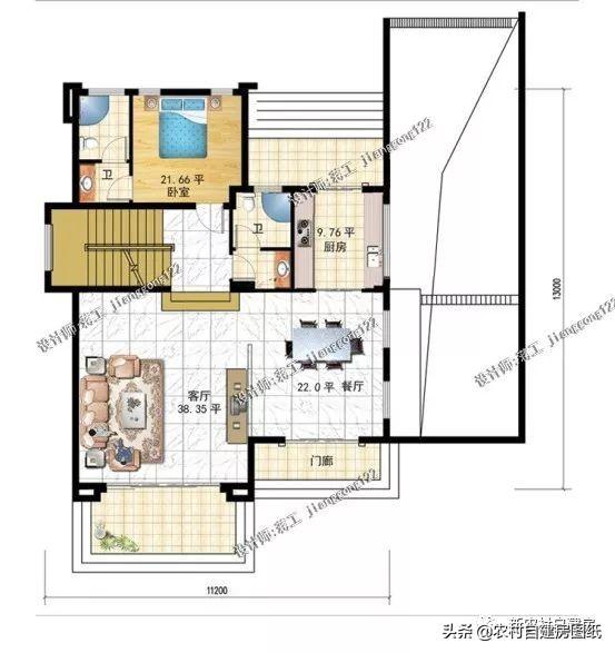 3款帶地下室農(nóng)村別墅設計圖，第1款人人建得起，第3一看就是有身份的人
