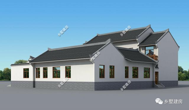 21X21米四合院別墅設(shè)計(jì)圖，舒適大氣，是最好的天人合一！