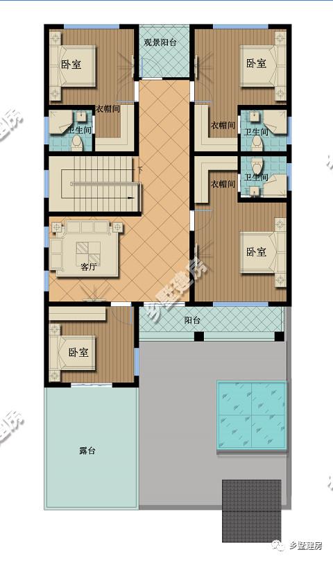 新年蓋好房，二層新中式別墅設(shè)計圖，建了招財納氣，財源滾滾來！