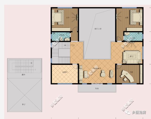 新年蓋好房，二層新中式別墅設(shè)計圖，建了招財納氣，財源滾滾來！