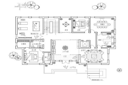 農(nóng)村三層歐式別墅設(shè)計(jì)圖，不僅看起來很氣派，住著也寬敞、舒服