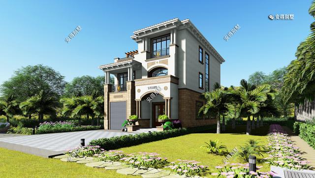 2024最受歡迎的農(nóng)村自建房歐式別墅設計圖