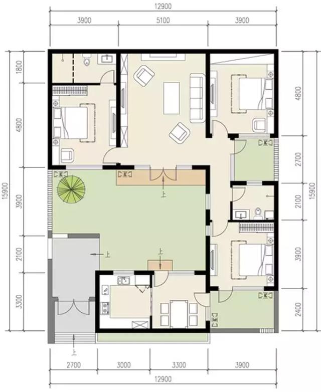 這樣的別墅設計圖建出來，才是新農(nóng)村想要建設的別墅