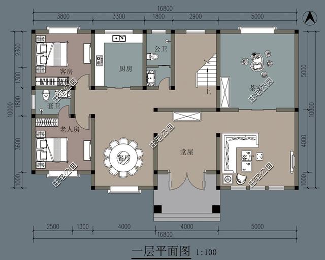自建雙層歐式別墅，這款別墅設(shè)計(jì)圖設(shè)計(jì)真是絕了