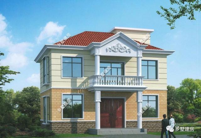 4款占地不足百平的農村二層小別墅設計圖，經濟又實惠