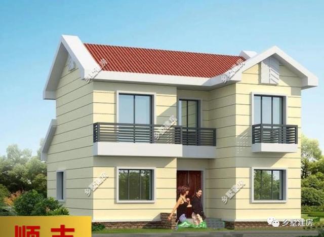4款占地不足百平的農村二層小別墅設計圖，經濟又實惠